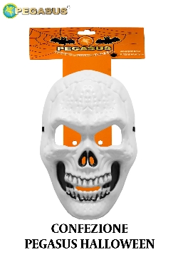 MASCHERA SCHELETRO DI HALLOWEEN